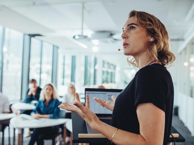 Public speaking workshop
